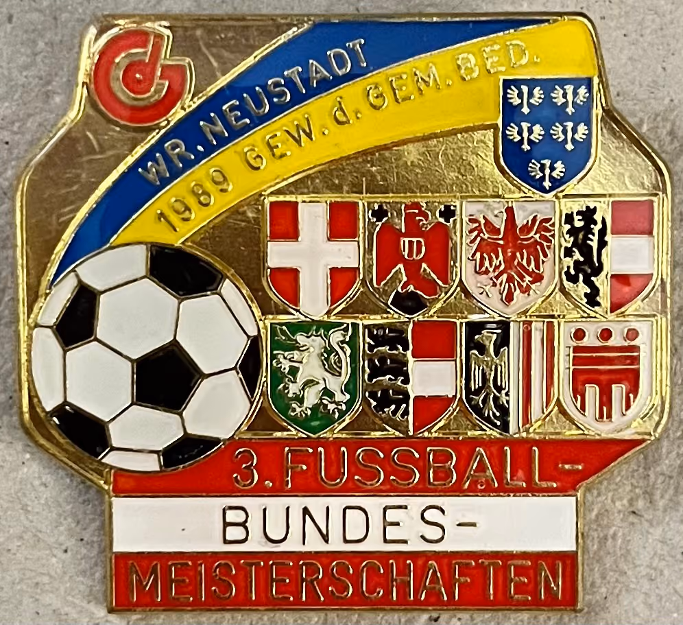 GdG - 3. Fußball-Bundesmeisterschaften - Wr. Neustadt 1989