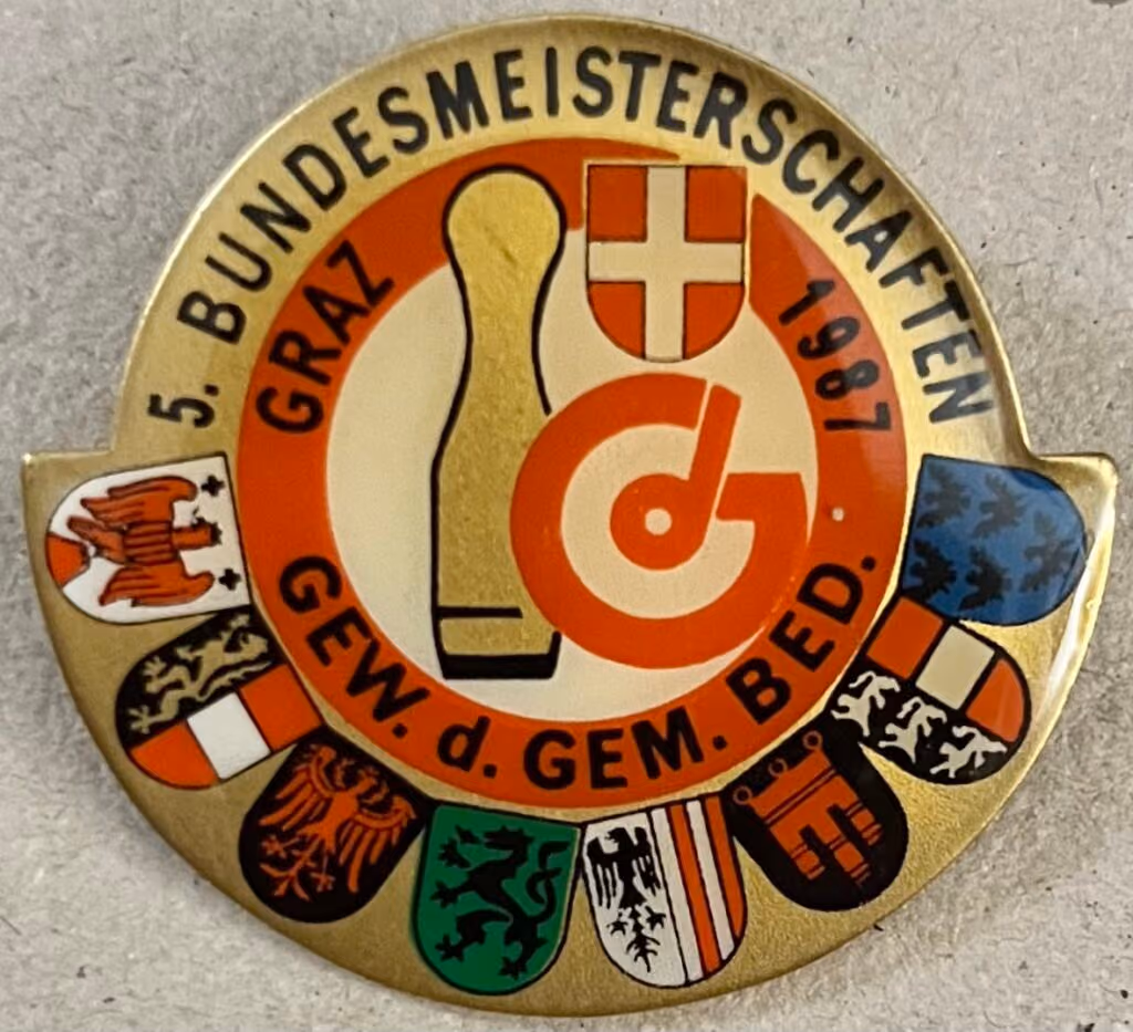 GdG - 5. Bundesmeisterschaften Kegeln - Graz 1987