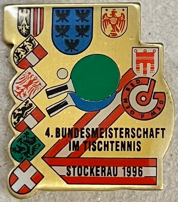 GdG - 4. Bundesmeisterschaft im Tischtennis - Stockerau 1996