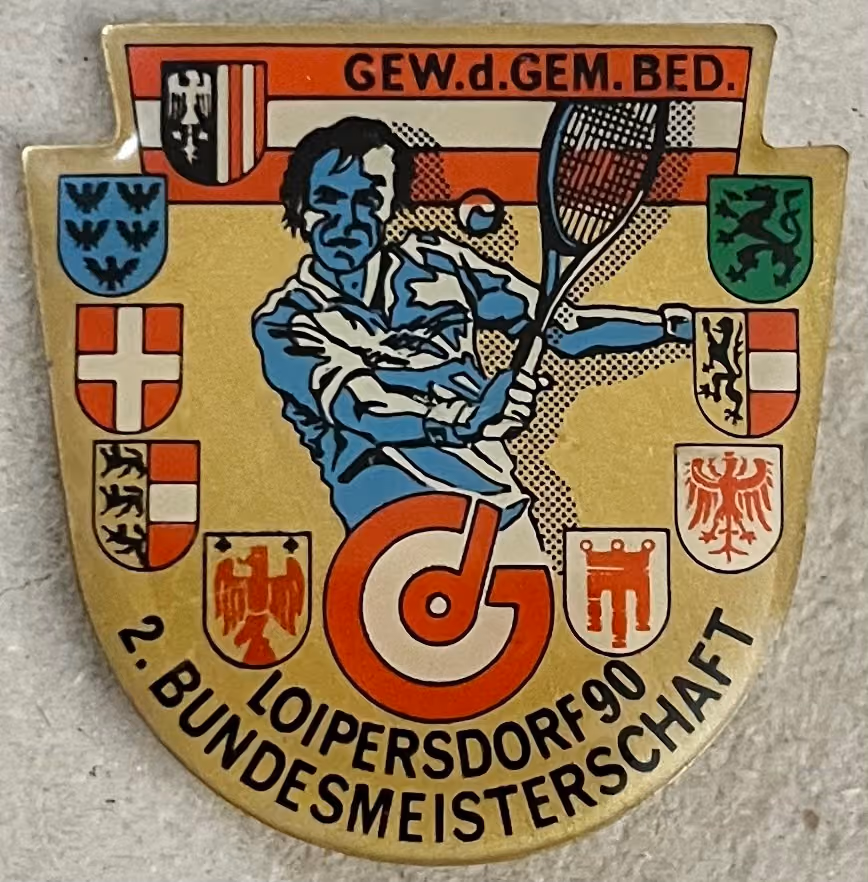 GdG - 2. Bundesmeisterschaft Tennis - Loipersdorf 1990