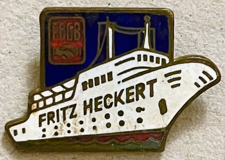 FDGB Ferienschiff Fritz Heckert