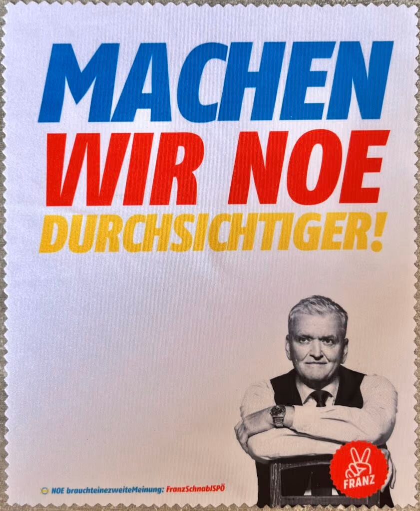 Franz Schnabl - Machen wir Niederösterreich durchsichtiger!