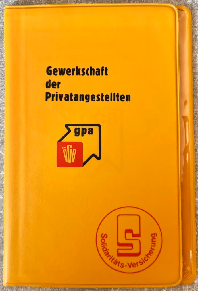 GPA - Mitgliedsbuch