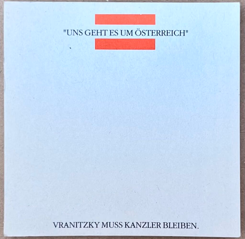 "Uns geht es um Österreich" - Vranitzky muß Kanzler bleiben
