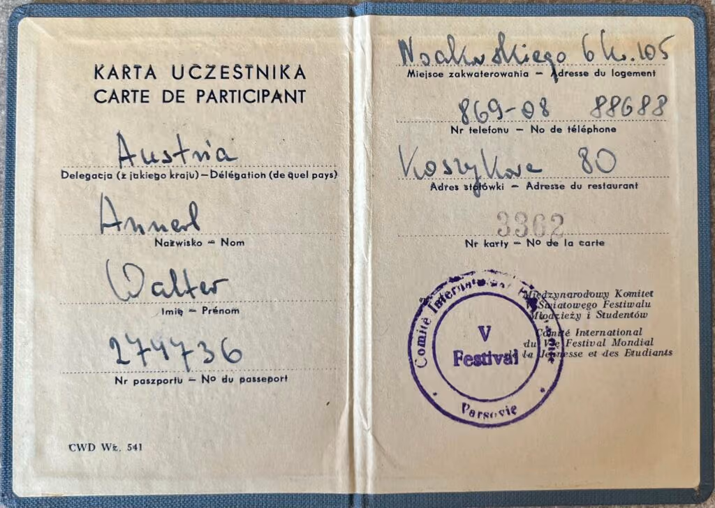5. Weltfestspiele - Warschau 1955