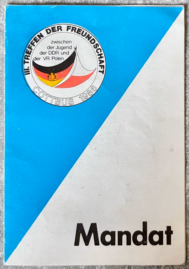 FDJ - III. Treffen der Freundschaft zwischen der Jugend der DDR und der VR Polen