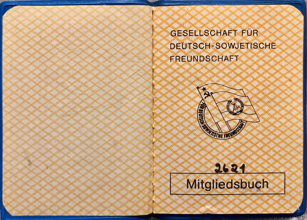 DSF - Mitgliedsbuch