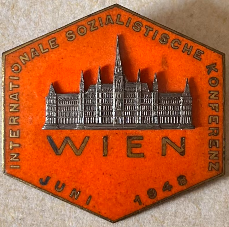 Internationale Sozialistische Konferenz - Wien Juni 1948