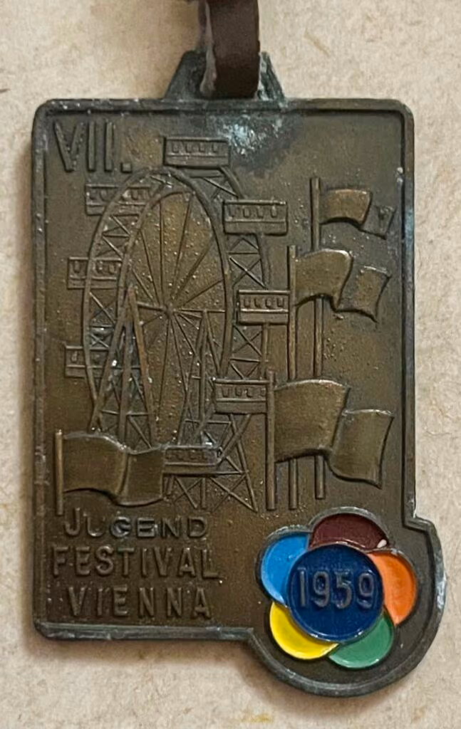 7. Weltfestspiele - Wien 1959 - Riesenrad im Wiener Prater