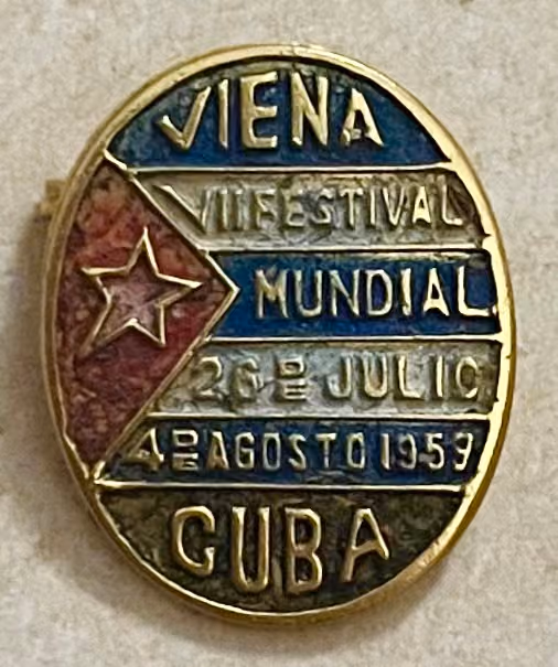 7. Weltfestspiele - Wien 1959 - Kubanische Delegation