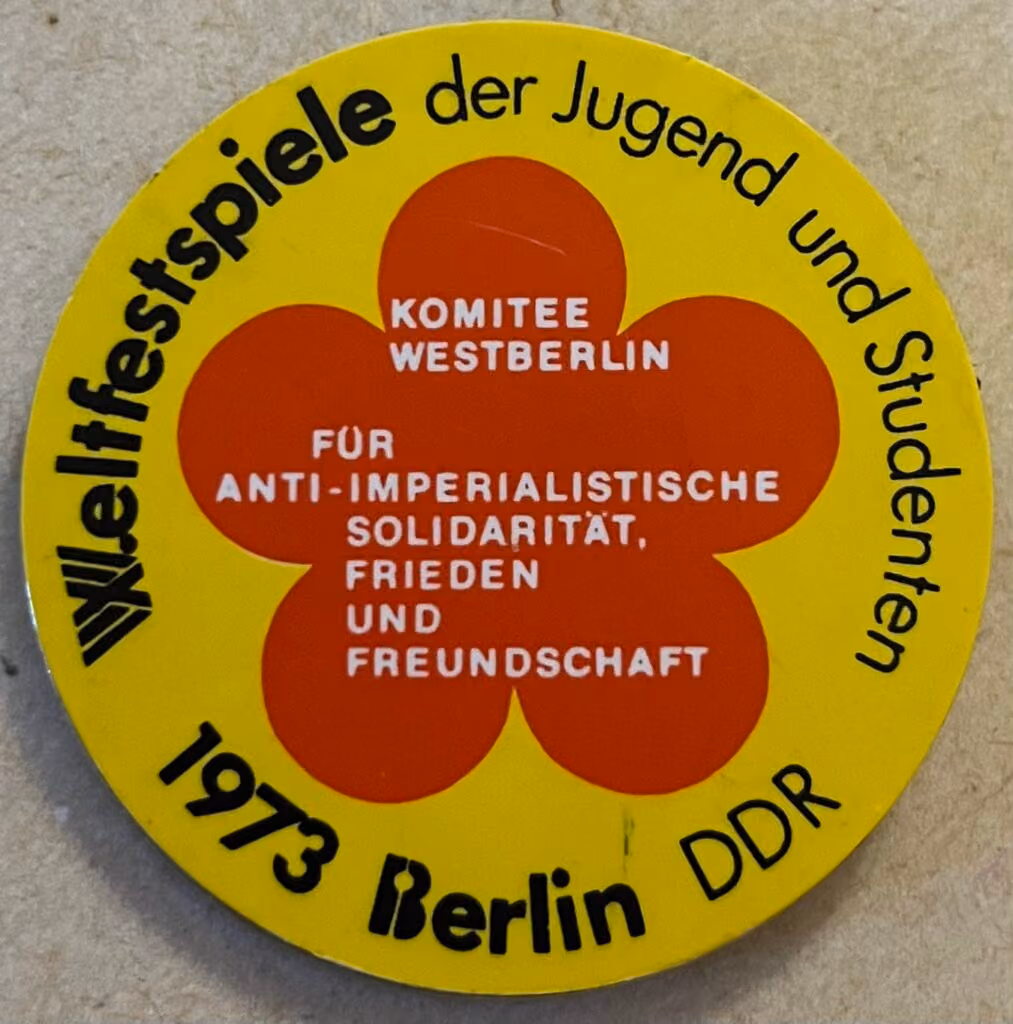10. Weltfestspiele - Berlin 1973 - Komitee Westberlin
