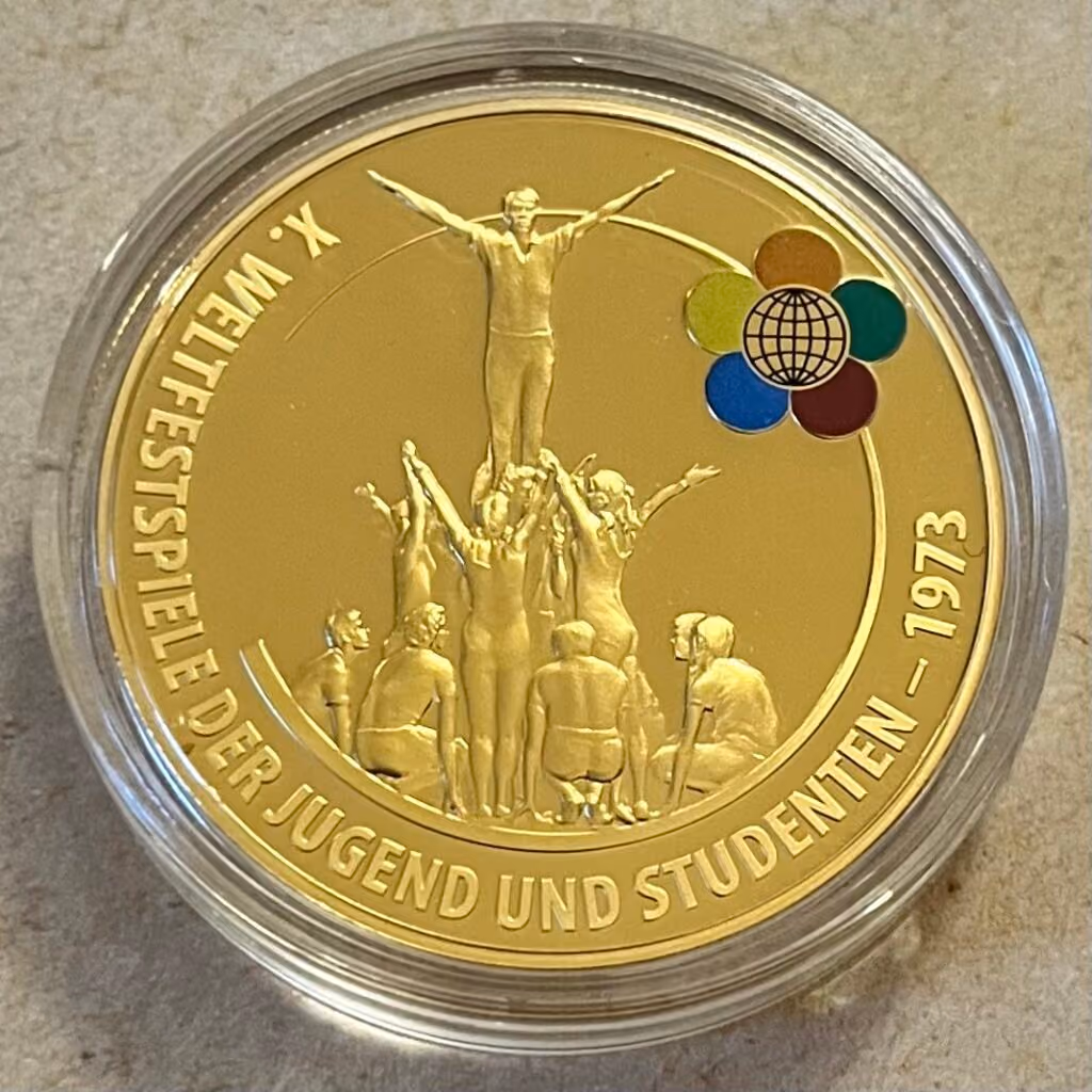 10. Weltfestspiele - Berlin 1973 - Erinnerungsmedaille 2013
