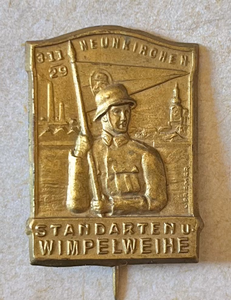 Heimwehr - Neunkirchen - Standarten und Wimpelweihe - 3.11.1929