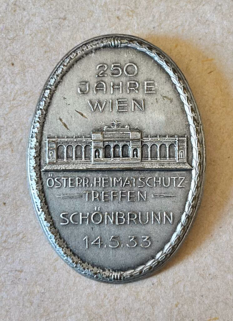 Österreichisches Heimatschutztreffen - Schönbrunn 14.5.1933 - 250 Jahre Wien