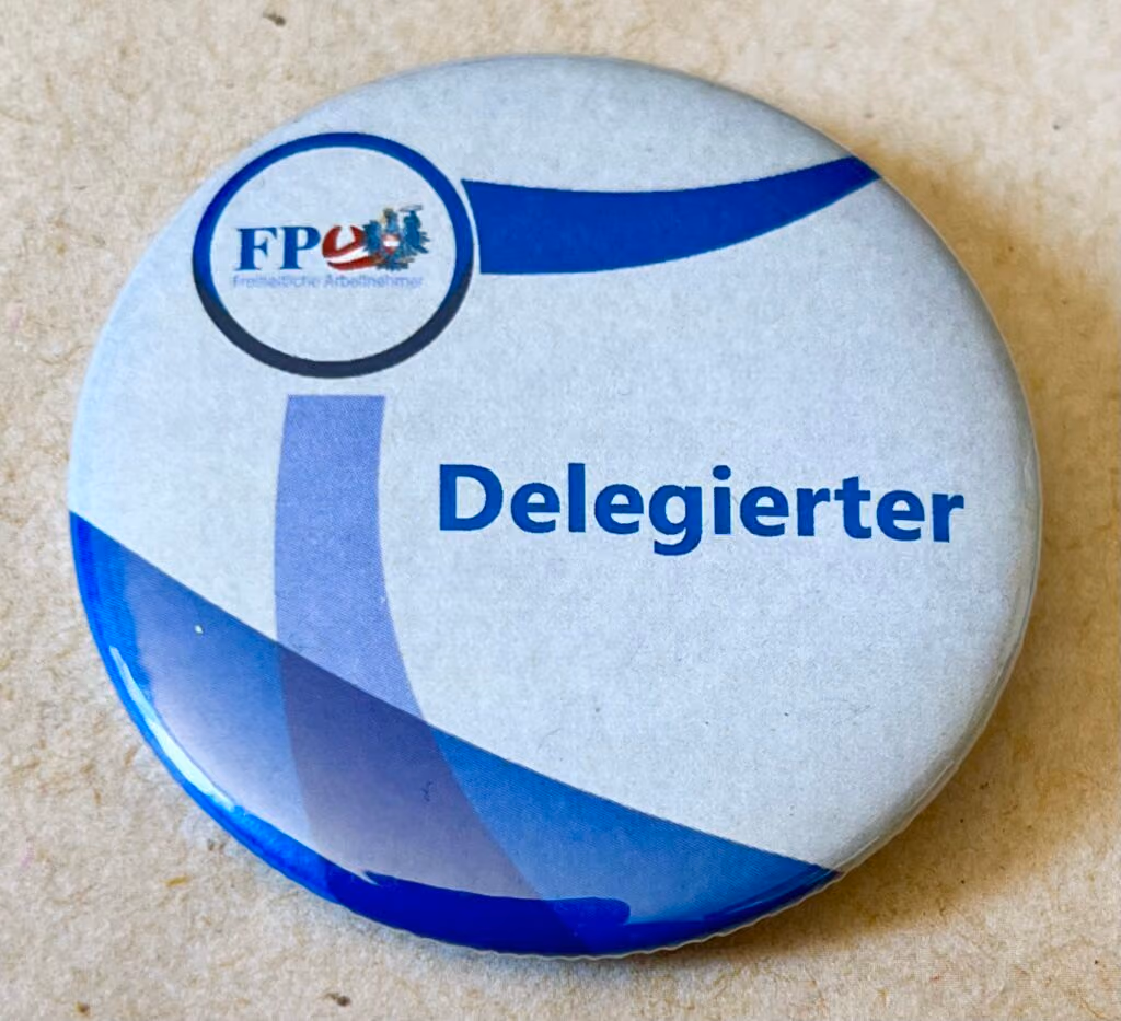 FPÖ - Freiheitliche Arbeitnehmer - Delegierter