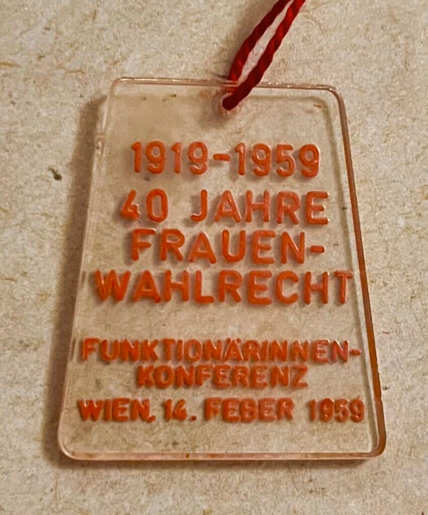 SPÖ-Frauen - Funktionärinnenkonferenz - Wien, 14.Feber 1959