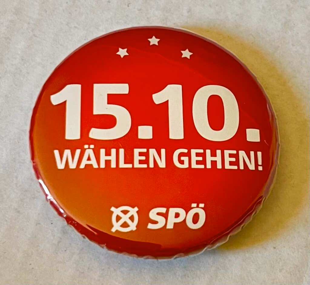 SPÖ - 15.10. wählen gehen!