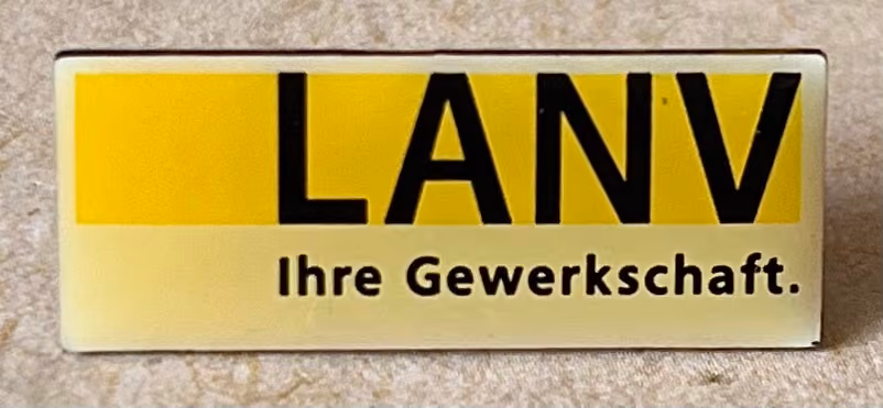 LANV - Liechtensteiner ArbeitnehmerInnenverband - Mitgliedsabzeichen