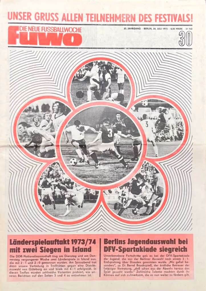 10. Weltfestspiele - Berlin 1973 - Unser Gruss allen Teilnehmern des Festivals!