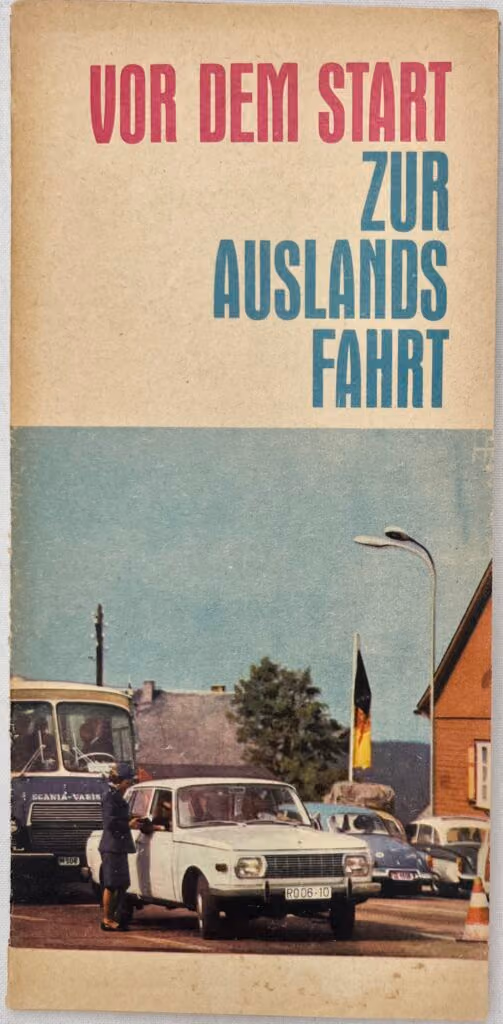 Vor dem Start zur Auslandsfahrt