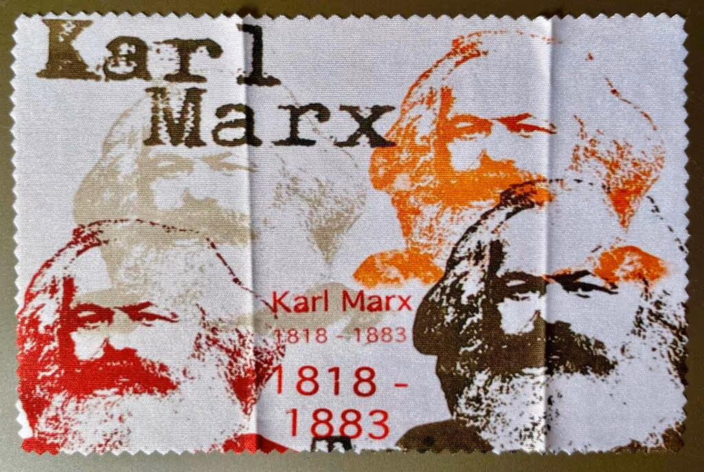 Karl Marx - Brillenputztuch