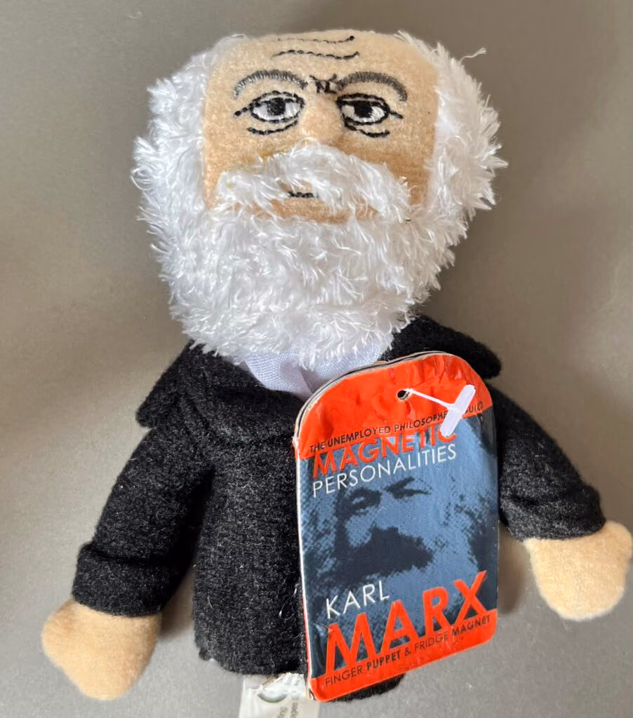 Karl Marx - Handpuppe