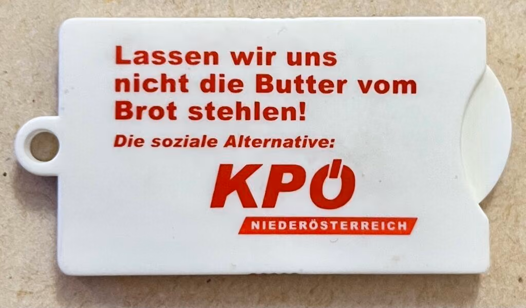 KPÖ-Niederösterreich - Lassen wir uns nicht die Butter vom Brot stehlen!