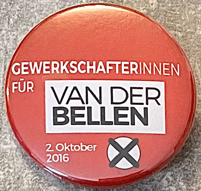 GewerkschafterInnen für Van der Bellen - 22.Mai 2016