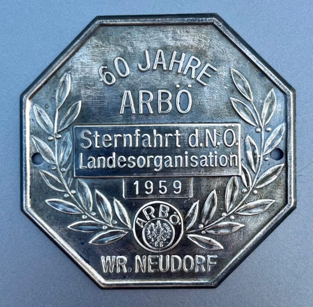 60 Jahre ARBÖ - Sternfahrt der NÖ-Landesorganisation 1959