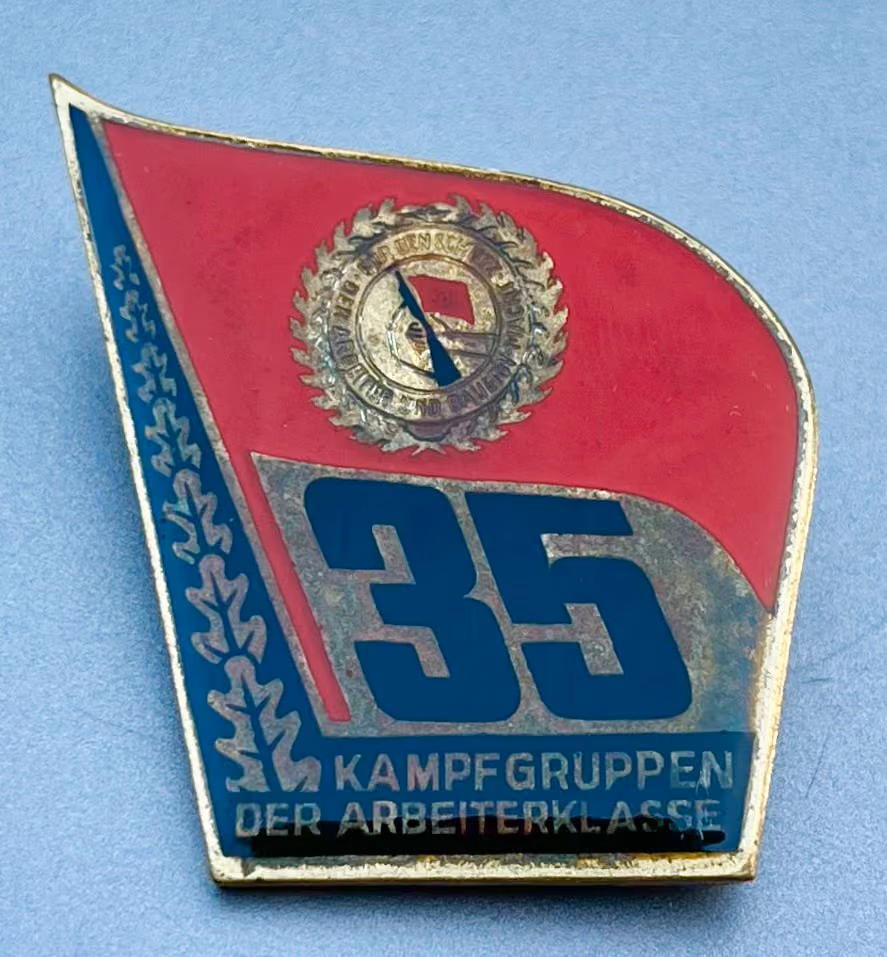 35 Jahre Kampfgruppen der Arbeiterklasse