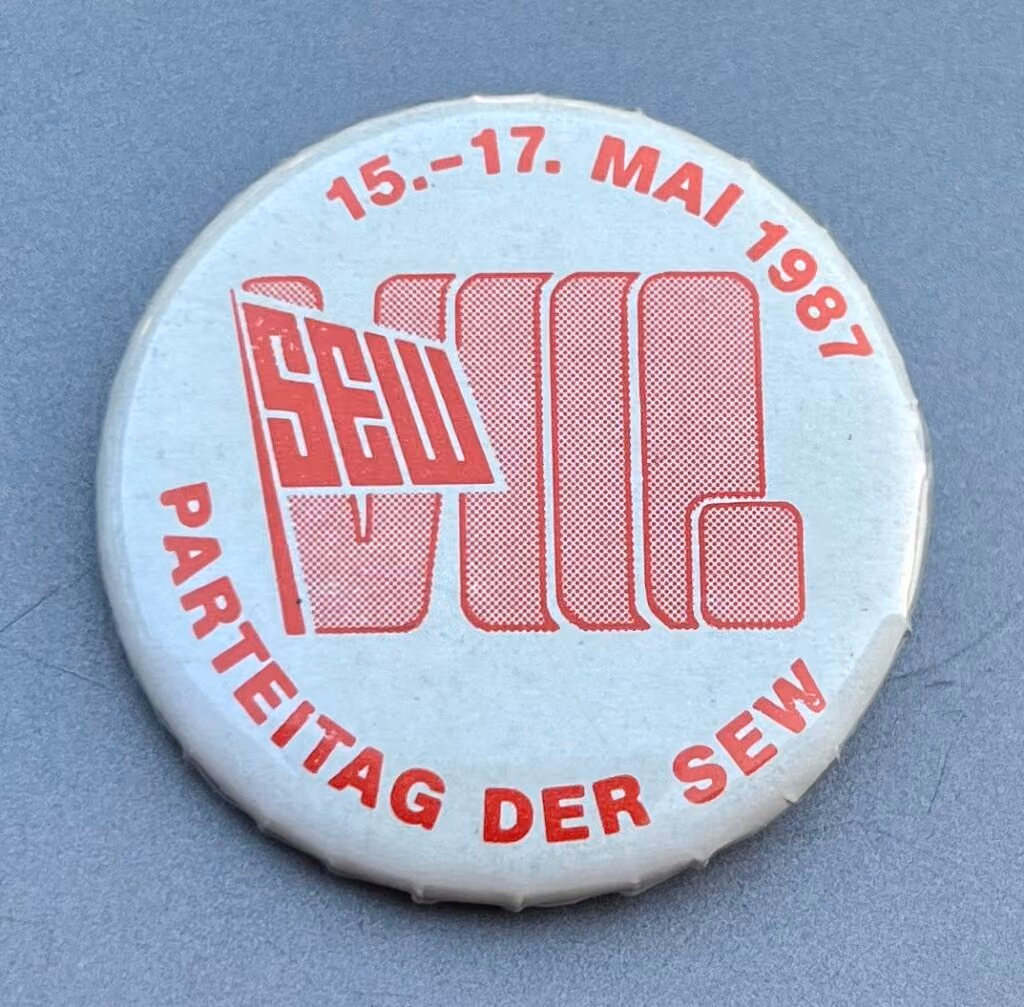 SEW - 8. Parteitag - 15.-17.Mai 1987