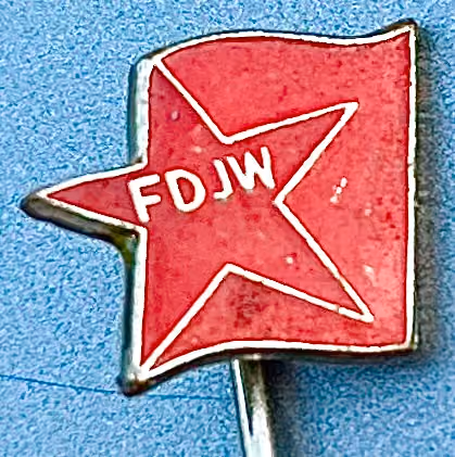 FDJ-Westberlin - Mitgliedsabzeichen