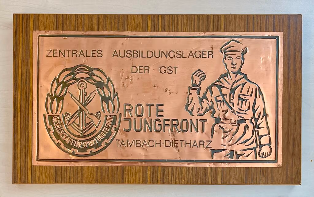 Zentrales Ausbildungslager der GST "Rote Jungfront" - Tambach-Dietharz