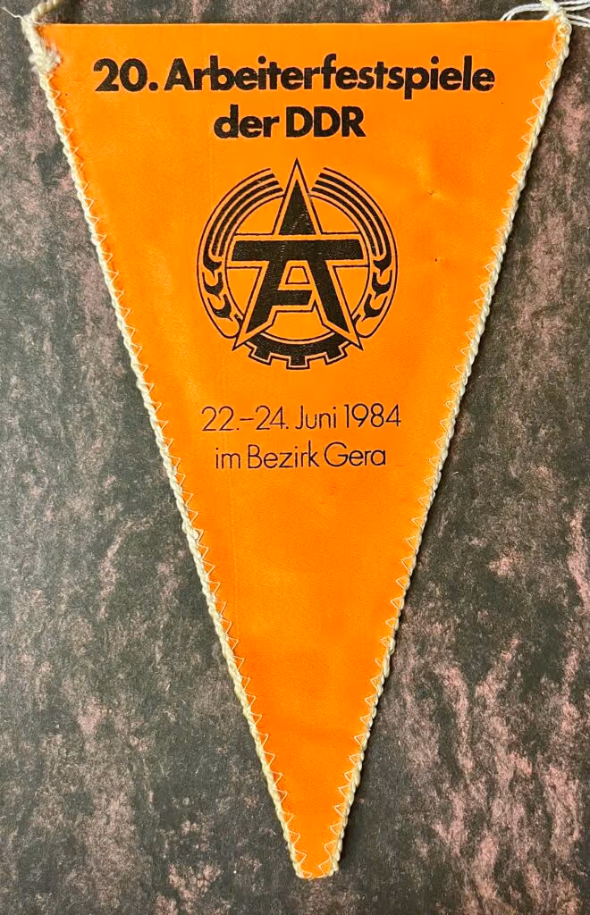 20. Arbeiterfestspiele der DDR - 22.-24.Juni 1984 im Bezirk Gera