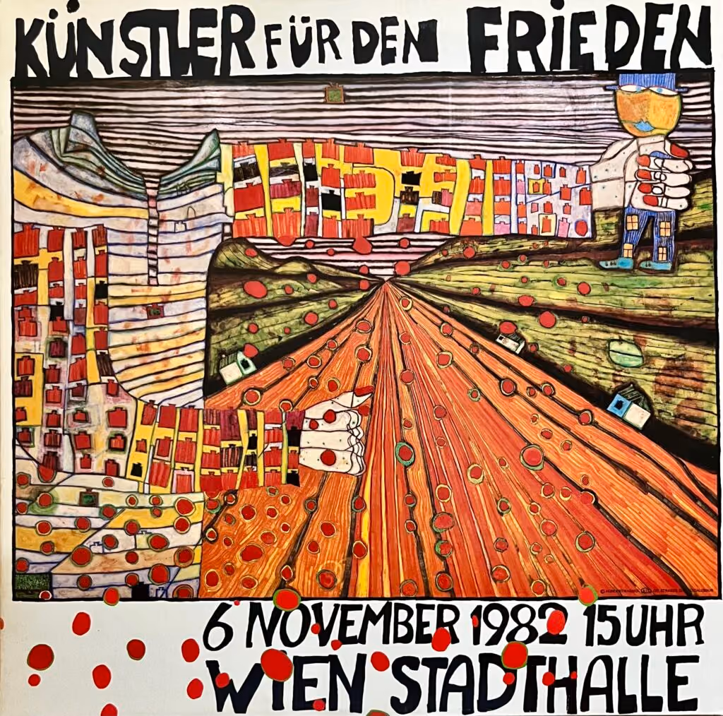 Künstler für den Frieden - 6.November 1982 15 Uhr Stadthalle