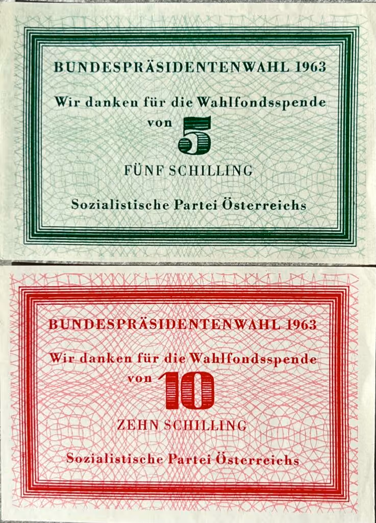 SPÖ - Bundespräsidentenwahl 1963