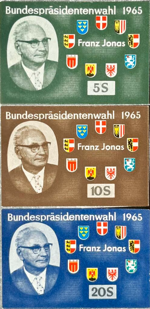 Franz Jonas - Bundespräsidentenwahl 1965