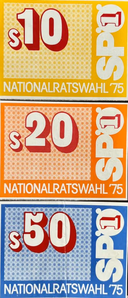 SPÖ - Nationalratswahl ´75
