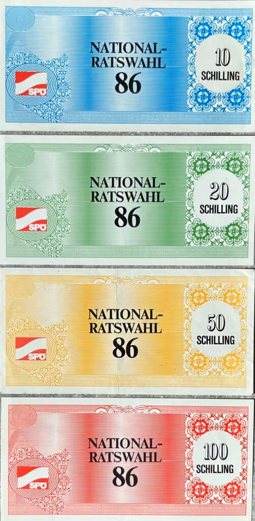 SPÖ - Nationalratswahl 86