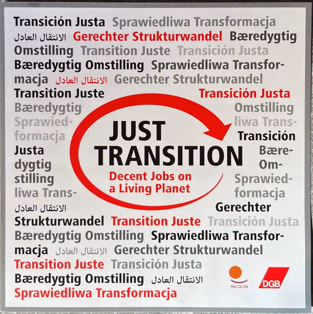 DGB / IGB - Just Transition - Decent Jobs on a Living Planet
