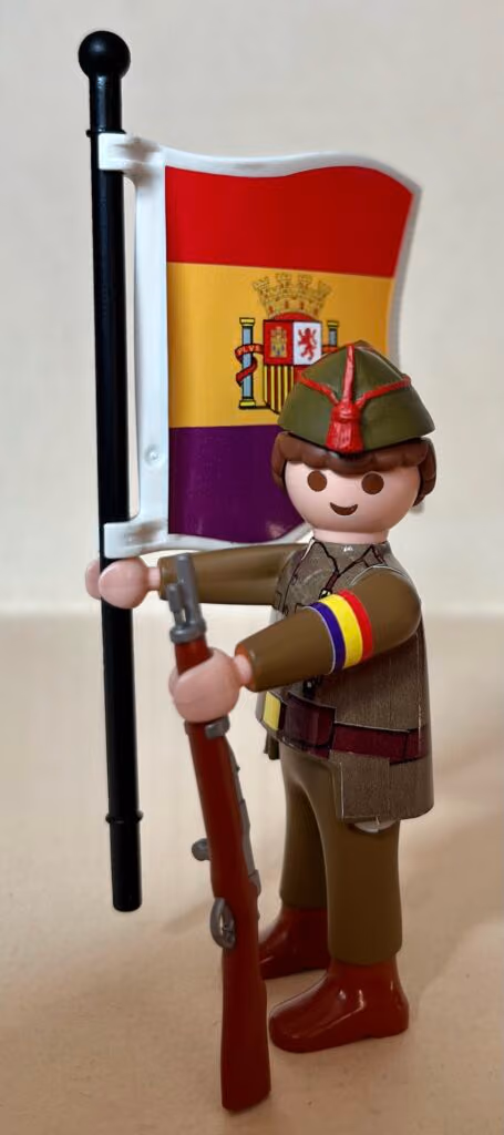 Soldat der Spanischen Republikanischen Armee