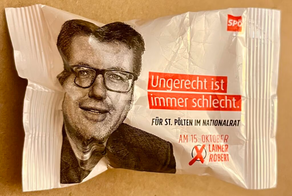 SPÖ - Ungerecht ist immer schlecht - Für St.Pölten im Nationalrat - Am 15.Oktober Robert Laimer