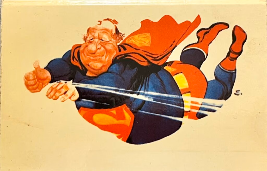 Bruno Kreisky als Superman - Der Österreichische Weg