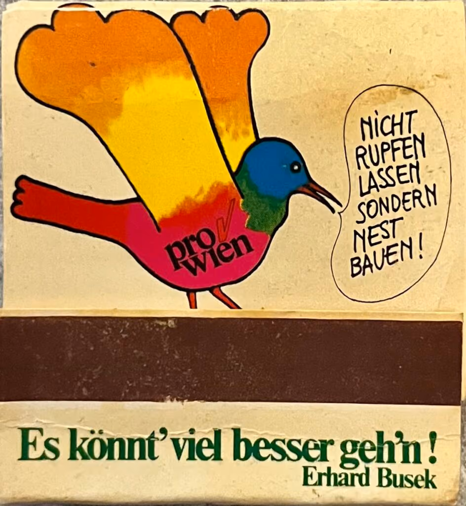 Pro-Wien: Nicht rupfen lassen sondern Nest bauen