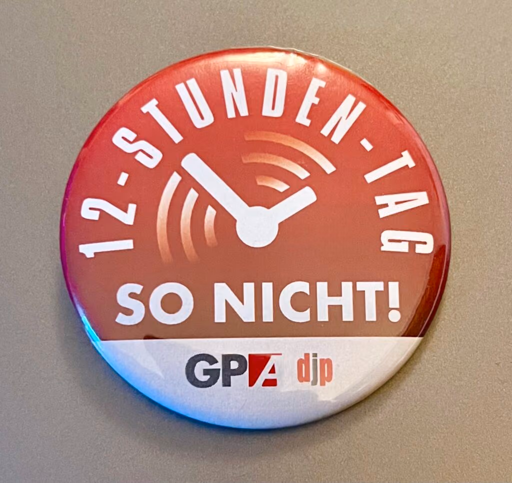 GPA-djp - 12-Stunden-Tag - so nicht!