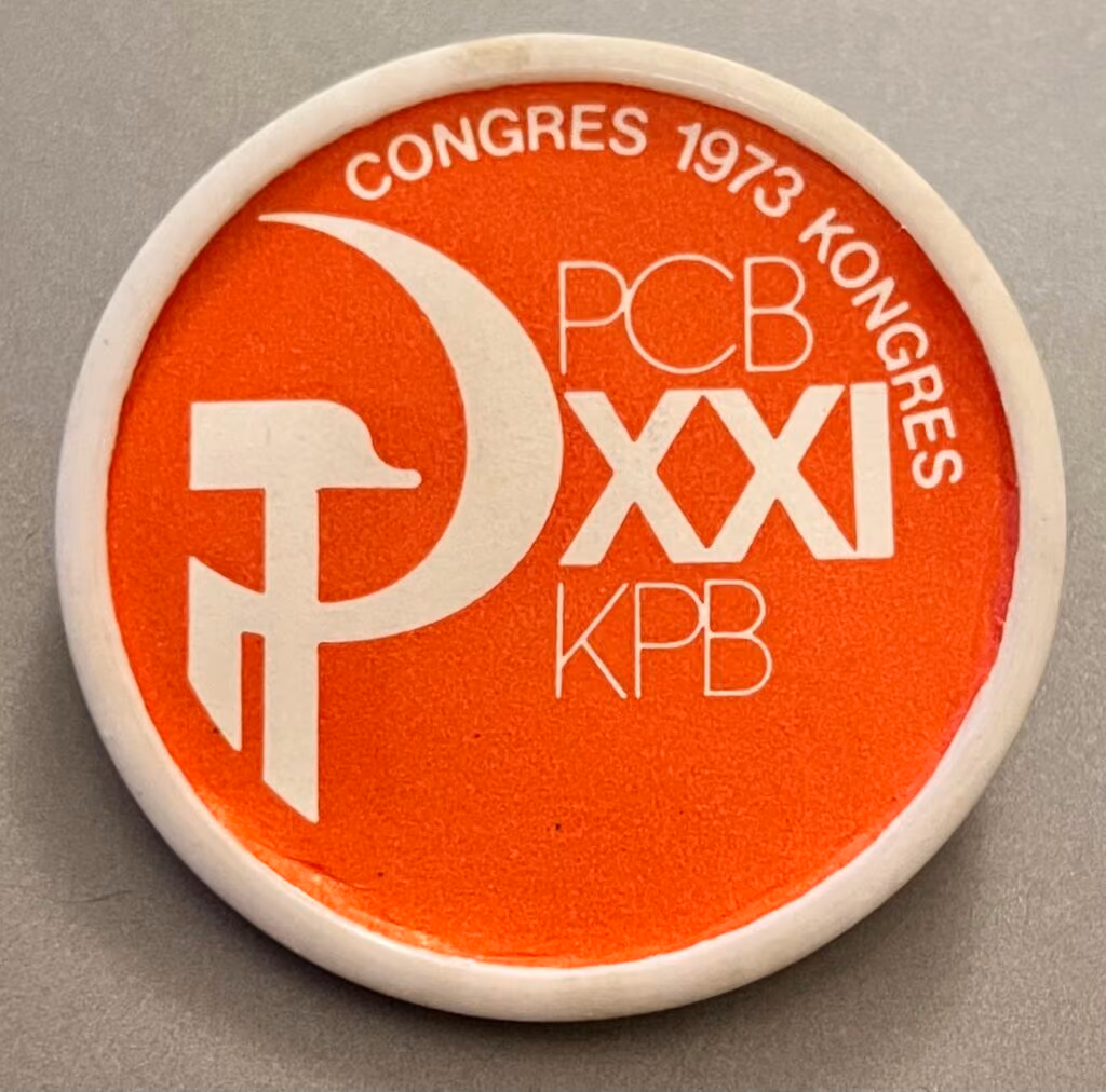 PCB-KPB - XXI. Parteitag der Kommunistischen Partei Belgiens 1973