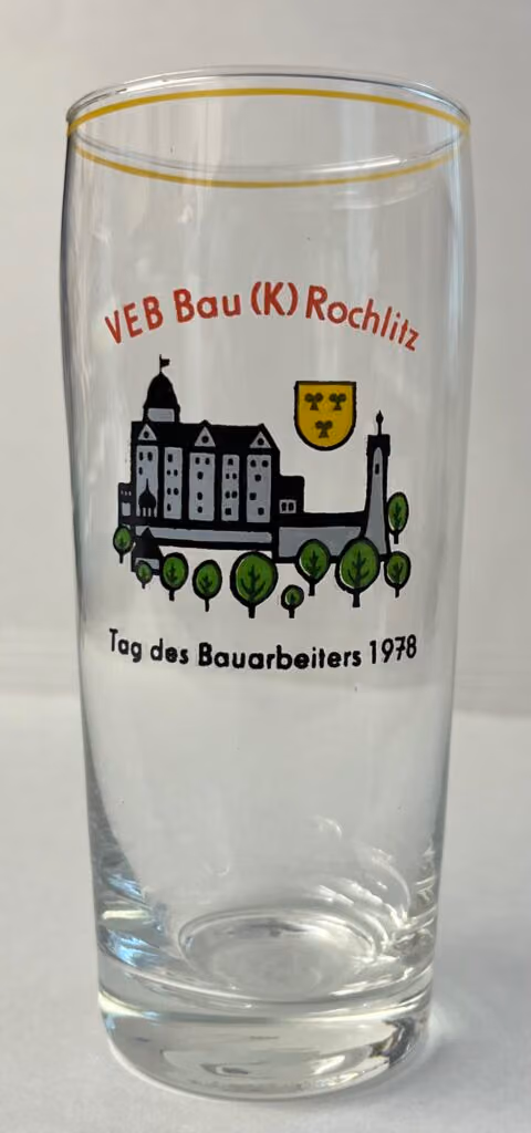 VEB Bau (K) Rochlitz - Tag des Bauarbeiters 1978