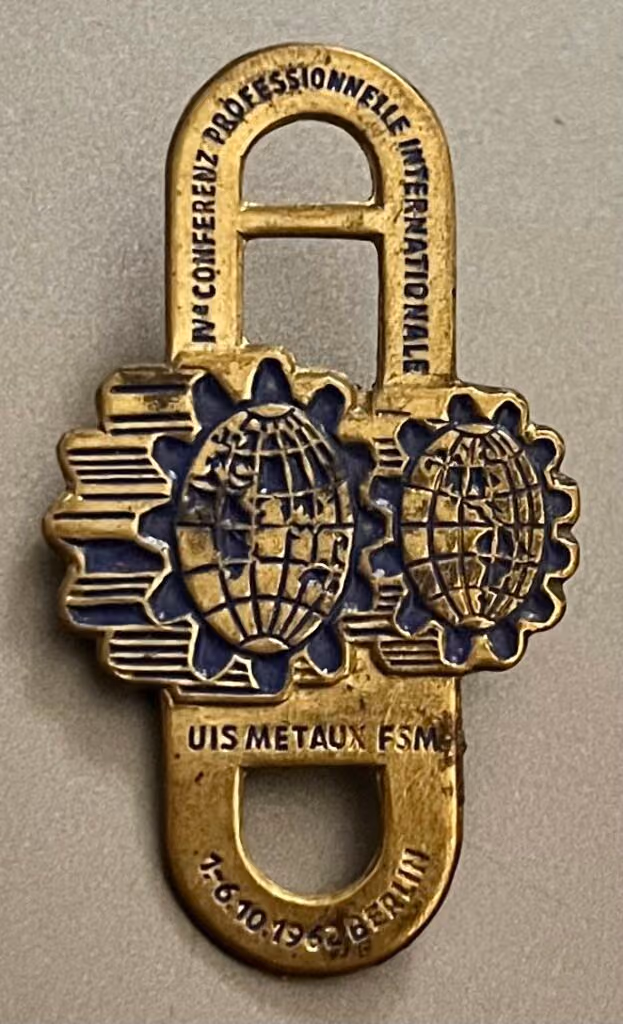WGB - Internationale Vereinigung Metall - 4. Internationale Fachkonferenz