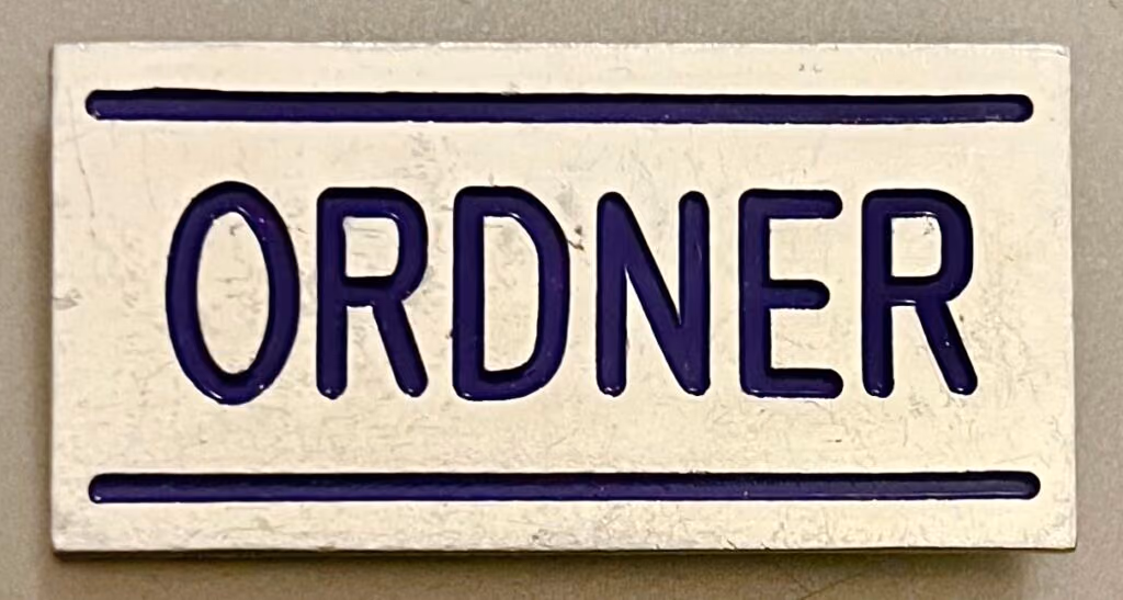 Erkennungsabzeichen - Ordner