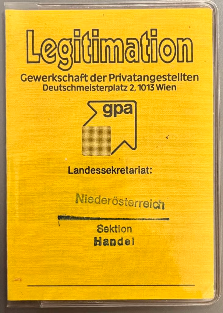 GPA-Niederösterreich - Legitimation